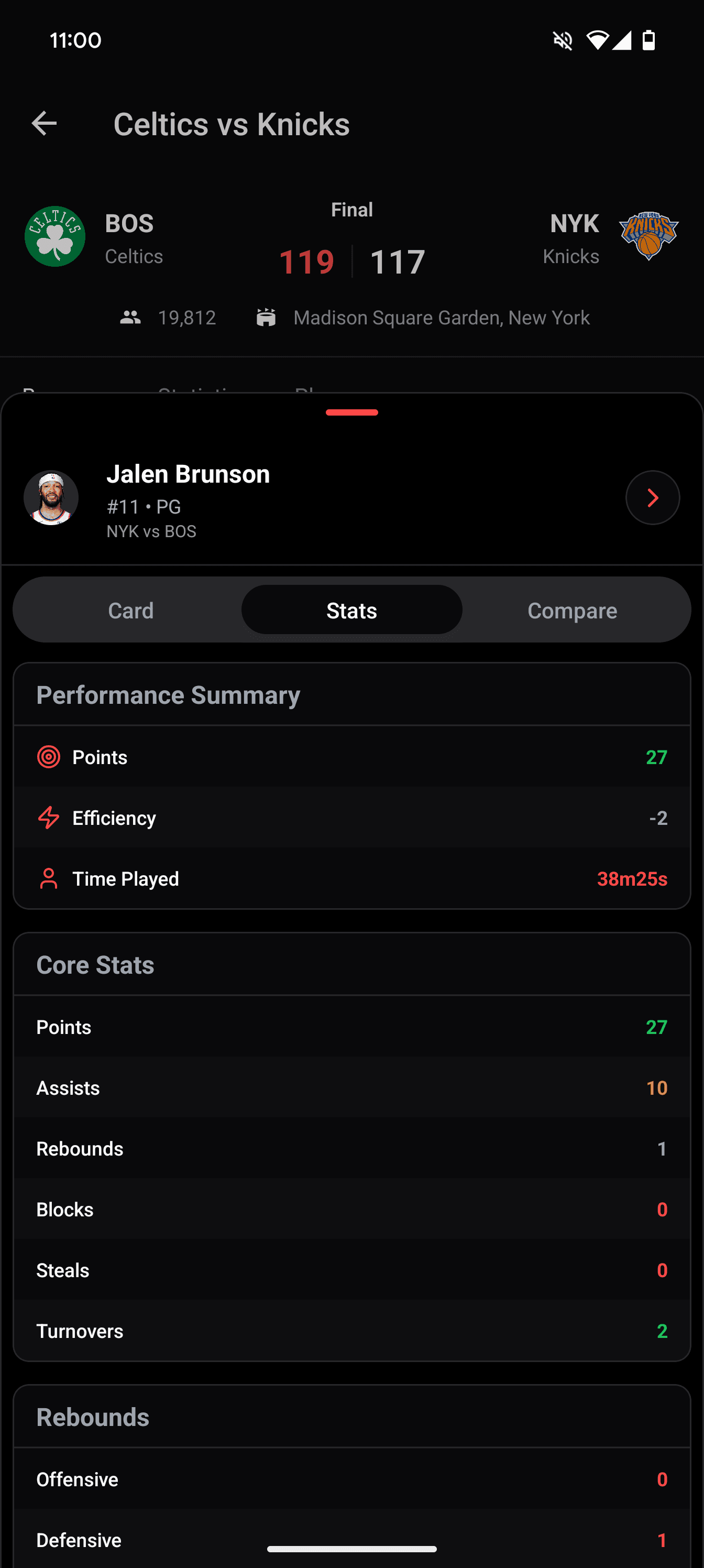 Individual Player Stats, comparisons and card export